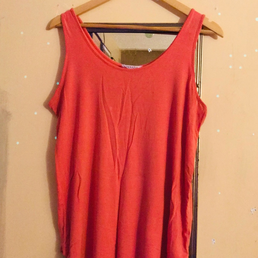 Woman’s coral Tank